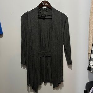 Dark gray cardigan